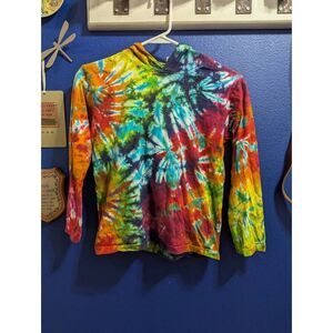 🌈5/25 Tie Dye Long Sleeve Hoodie